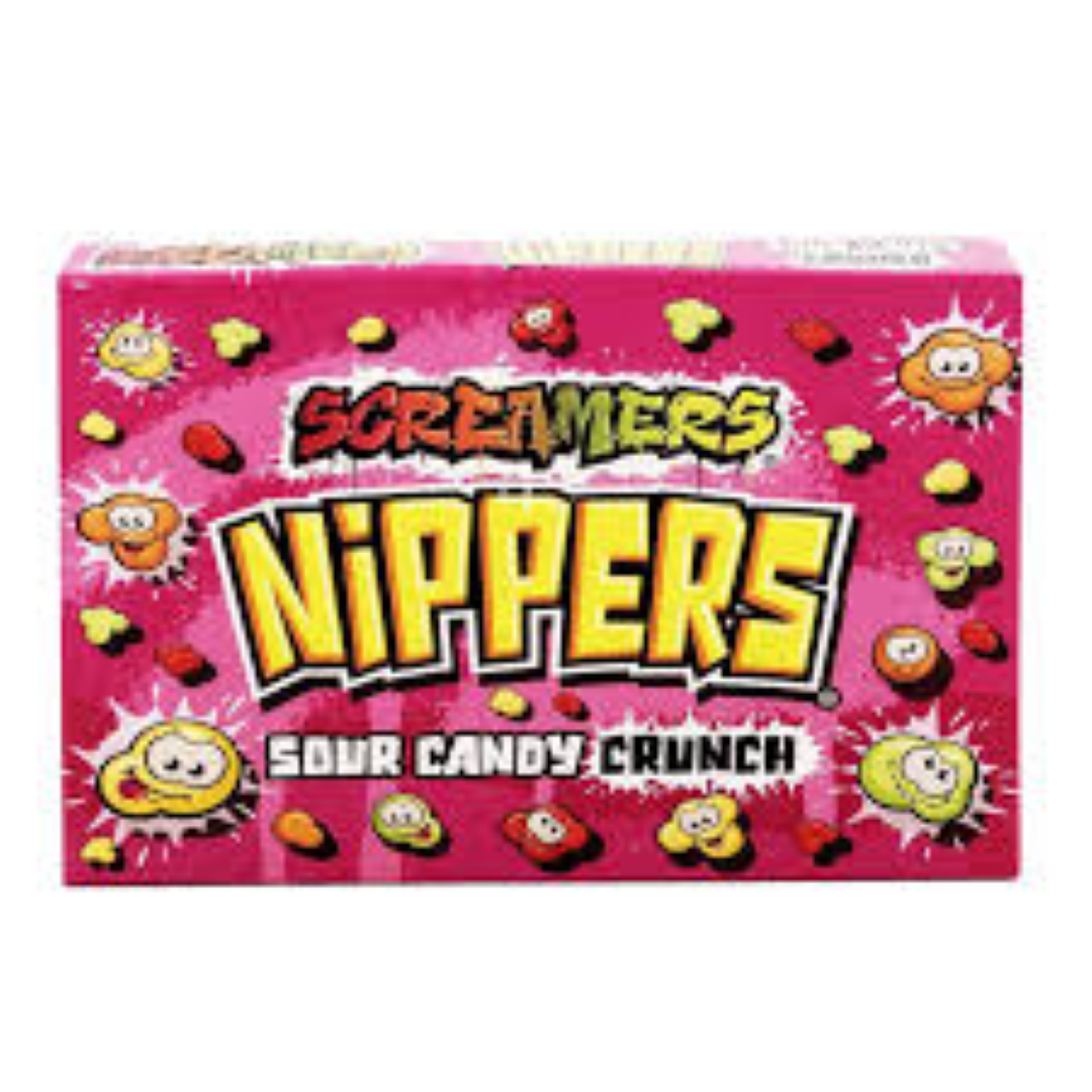 SCREAMERS NIPPERS SOUR CANDY CRUNCH 30G